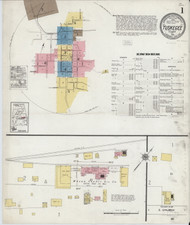 Tuskegee, Alabama 1920 - Old Map Alabama Fire Insurance Index