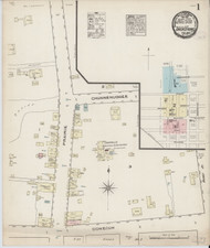 Union Springs, Alabama 1885 - Old Map Alabama Fire Insurance Index