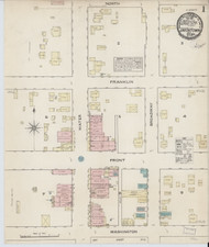 Uniontown, Alabama 1884 - Old Map Alabama Fire Insurance Index