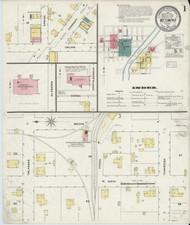 Wetumpka, Alabama 1909 - Old Map Alabama Fire Insurance Index