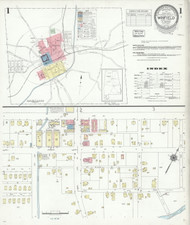 Winfield, Alabama 1942 - Old Map Alabama Fire Insurance Index