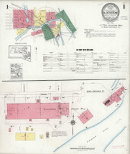 Blackstone, Rhode Island 1923 - Old Map Rhode Island Fire Insurance Index