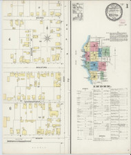 Bristol, Rhode Island 1896 - Old Map Rhode Island Fire Insurance Index