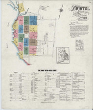 Bristol, Rhode Island 1920 - Old Map Rhode Island Fire Insurance Index