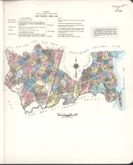Cranston, Rhode Island 1956 1 - Old Map Rhode Island Fire Insurance Index