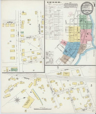 East Greenwich, Rhode Island 1896 - Old Map Rhode Island Fire Insurance Index