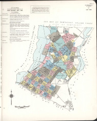 East Providence, Rhode Island 1956 A - Old Map Rhode Island Fire Insurance Index