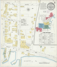 Jamestown, Rhode Island 1903 - Old Map Rhode Island Fire Insurance Index