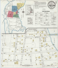 Jamestown, Rhode Island 1921 - Old Map Rhode Island Fire Insurance Index