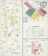 Manville, Rhode Island 1903 - Old Map Rhode Island Fire Insurance Index
