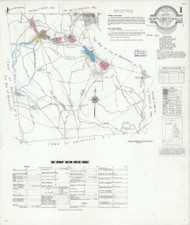 North Smithfield, Rhode Island 1940 - Old Map Rhode Island Fire Insurance Index