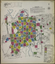 Pawtucket, Rhode Island 1902 - Old Map Rhode Island Fire Insurance Index