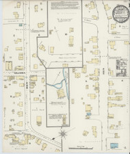 South Kingston, Rhode Island 1891 - Old Map Rhode Island Fire Insurance Index