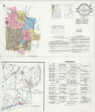 South Kingston, Rhode Island 1935 - Old Map Rhode Island Fire Insurance Index