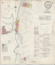 Tiverton, Rhode Island 1947 - Old Map Rhode Island Fire Insurance Index