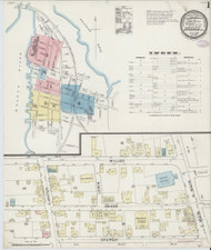 Warren, Rhode Island 1887 - Old Map Rhode Island Fire Insurance Index
