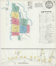 Warren, Rhode Island 1898 - Old Map Rhode Island Fire Insurance Index