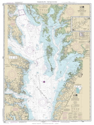 Wolf Trap to Cove Point 2014 - Chesapeake Bay 80,000 Scale Custom Chart