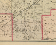 Barnett Township, Pennsylvania 1882 Old Town Map Custom Print - Warren and Forest Co.