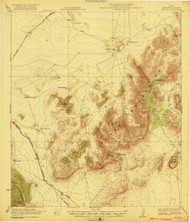 Altuda, Texas 1923 () USGS Old Topo Map Reprint 15x15 TX Quad 123711