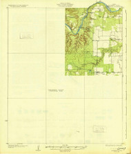 Aspermont, Texas 1931 () USGS Old Topo Map Reprint 15x15 TX Quad 123723