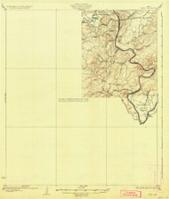 San Saba, Texas 1931 () USGS Old Topo Map Reprint 15x15 TX Quad 123769