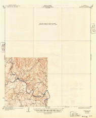 Bertram, Texas 1932 (1949) USGS Old Topo Map Reprint 15x15 TX Quad 105891