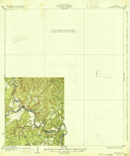 Bertram, Texas 1932 () USGS Old Topo Map Reprint 15x15 TX Quad 123770