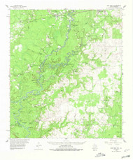 Bon Wier, Louisiana 1959 (1961) USGS Old Topo Map Reprint 15x15 TX Quad 106493