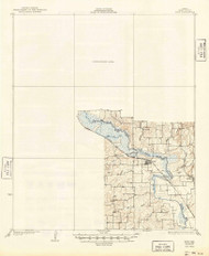 Decatur, Texas 1930 (1949) USGS Old Topo Map Reprint 15x15 TX Quad 105945