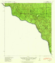 Chupadera, Texas 1940 (1959) USGS Old Topo Map Reprint 15x15 TX Quad 108627