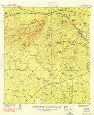 Cline, Texas 1949 (1949) USGS Old Topo Map Reprint 15x15 TX Quad 108716