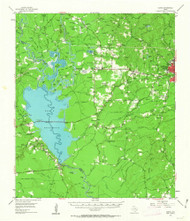 Curtis, Texas 1955 (1963) USGS Old Topo Map Reprint 15x15 TX Quad 109021