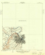 Waco, Texas 1931 (1949) USGS Old Topo Map Reprint 15x15 TX Quad 107907