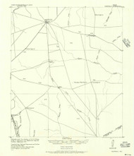Fairfield, Texas 1919 (1956) USGS Old Topo Map Reprint 15x15 TX Quad 108012