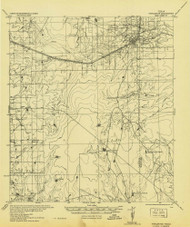 Fowlerton, Texas 1942 (1942) USGS Old Topo Map Reprint 15x15 TX Quad 108277