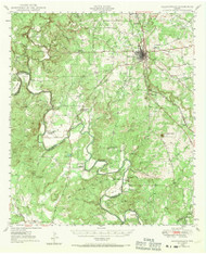 Goldthwaite, Texas 1948 (1970) USGS Old Topo Map Reprint 15x15 TX Quad 108518