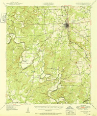 Goldthwaite, Texas 1950 () USGS Old Topo Map Reprint 15x15 TX Quad 108519