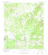 Gordon, Texas 1959 (1974) USGS Old Topo Map Reprint 15x15 TX Quad 108538