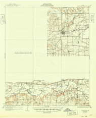 Grapevine, Texas 1931 (1949) USGS Old Topo Map Reprint 15x15 TX Quad 108583