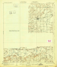 Grapevine, Texas 1931 () USGS Old Topo Map Reprint 15x15 TX Quad 128504
