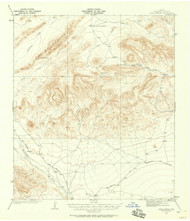 Hood Spring, Texas 1917 (1958) USGS Old Topo Map Reprint 15x15 TX Quad 110810