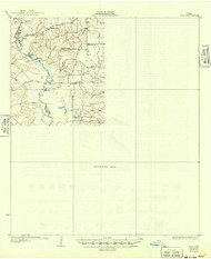Iola, Texas 1931 (1949) USGS Old Topo Map Reprint 15x15 TX Quad 111002