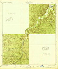 Juction, Texas 1932 () USGS Old Topo Map Reprint 15x15 TX Quad 128521