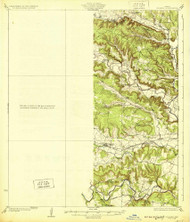 Killeen, Texas 1930 () USGS Old Topo Map Reprint 15x15 TX Quad 128498