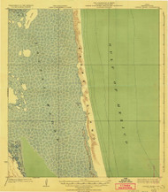 Potrero Lopeno, Texas 1923 () USGS Old Topo Map Reprint 15x15 TX Quad 128462