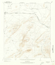 Marathon, Texas 1920 (1973) USGS Old Topo Map Reprint 15x15 TX Quad 109493