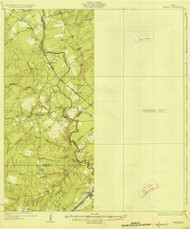 Mathis, Texas 1927 () USGS Old Topo Map Reprint 15x15 TX Quad 128477