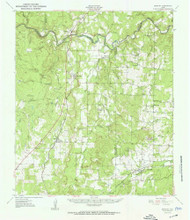 Mercury, Texas 1950 () USGS Old Topo Map Reprint 15x15 TX Quad 109705