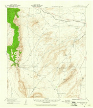 Monument Spring, Texas 1920 (1960) USGS Old Topo Map Reprint 15x15 TX Quad 111141